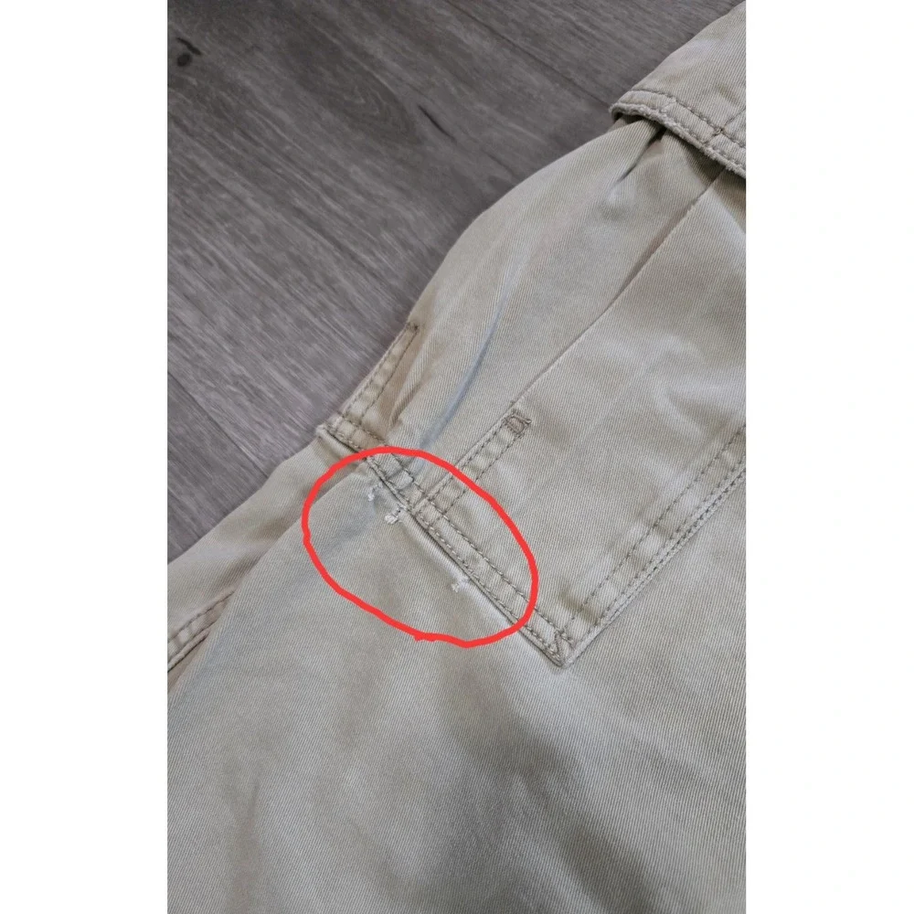 Vintage Levis Cargo Pants Mens 40x32 Y2K Loose Baggy Khaki Skater Distressed